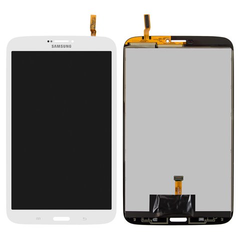 Дисплей для Samsung T310 Galaxy Tab 3 8.0, T3100 Galaxy Tab 3, T311 Galaxy Tab 3 8.0 3G, T3110 Galaxy Tab 3, T315 Galaxy Tab 3 8.0 LTE, білий, версія 3G , без рамки