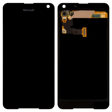 Дисплей для Nokia 650 Lumia, чорний, без рамки