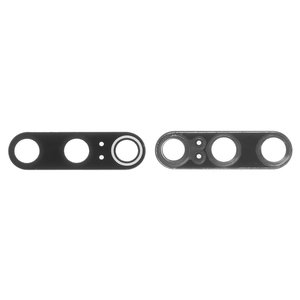 Скло камери для Xiaomi Mi 9, Mi 9 SE, чорне, M1903F2G, M1902F1G