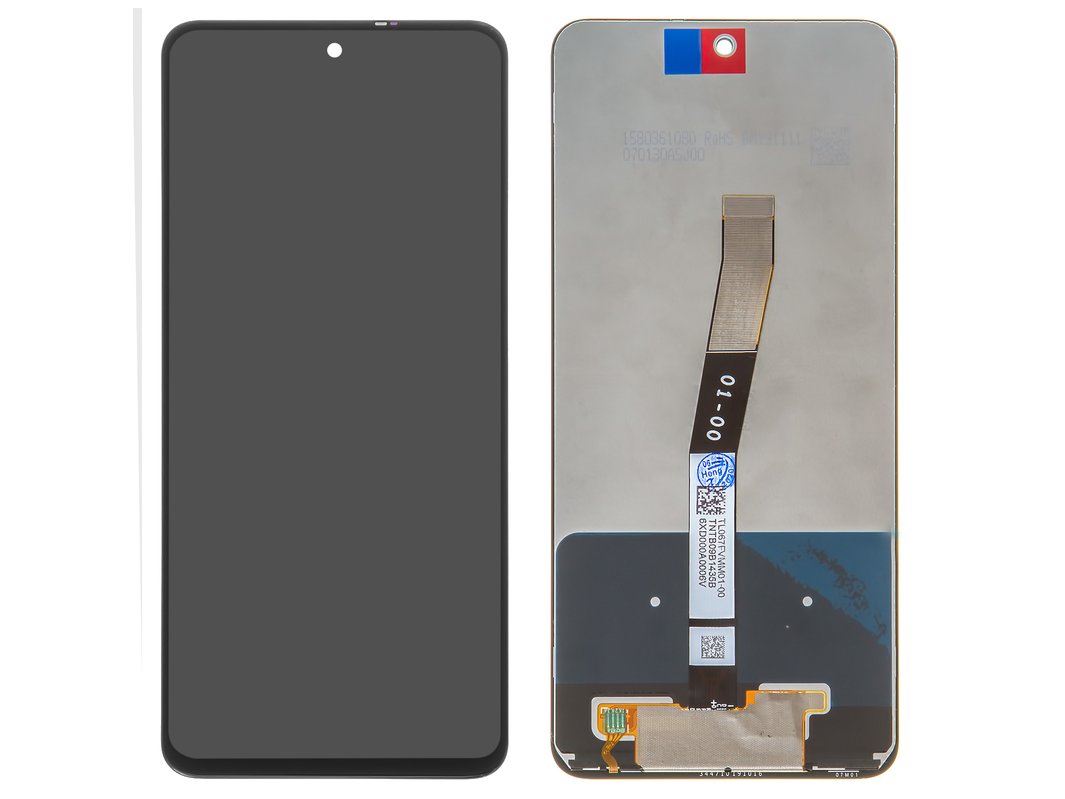Дисплей для Xiaomi Redmi Note 9 Pro, Redmi Note 9S, черный, без