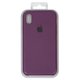 Чехол для iPhone XR, фиолетовый, Original Soft Case, силикон, grape (43)