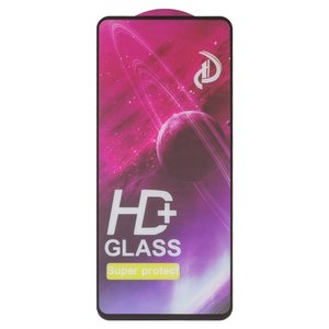 Защитное стекло для Xiaomi Redmi Note 9 Pro, Redmi Note 9S, совместимо с чехлом, Full Glue, без упаковки , черный, M2003J6B2G, M2003J6A1G