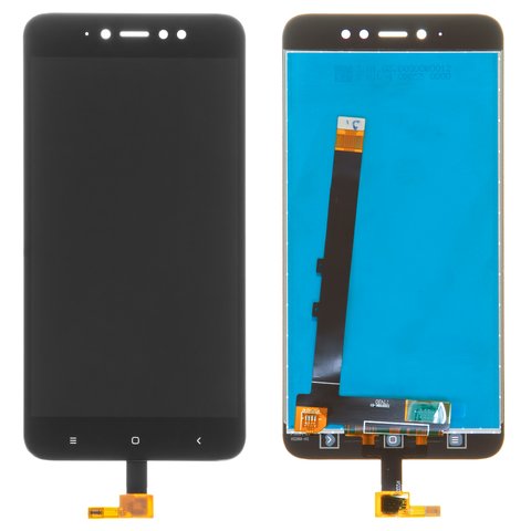 Дисплей для Xiaomi Redmi Note 5A Prime, черный, без рамки, High Copy, 3 32 Gb, 4 64 gb, #FT6336SGQB
