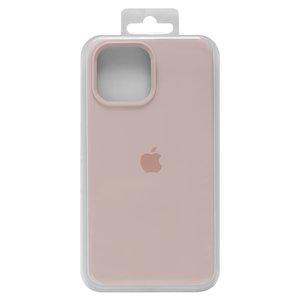 Чохол для iPhone 13 Pro Max, рожевий, Original Soft Case, силікон, pink sand 19  full side