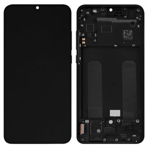Дисплей для Xiaomi Mi 9 Lite, чорний, з рамкою, Original PRC , M1904F3BG