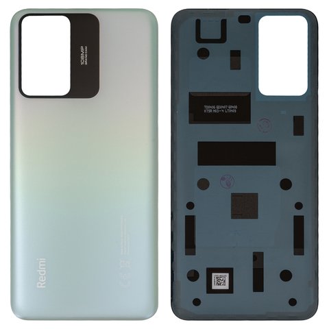 Задняя панель корпуса для Xiaomi Redmi Note 12S, зеленая, pearl green