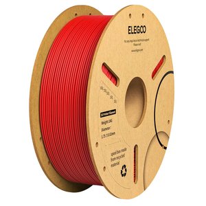 Філамент ELEGOO PLA+, червоний red , 1 кг