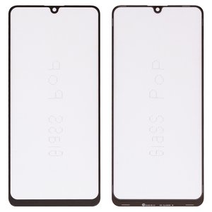 Стекло корпуса G+OCA PRO для Samsung A325 Galaxy A32, с OCA пленкой, черное