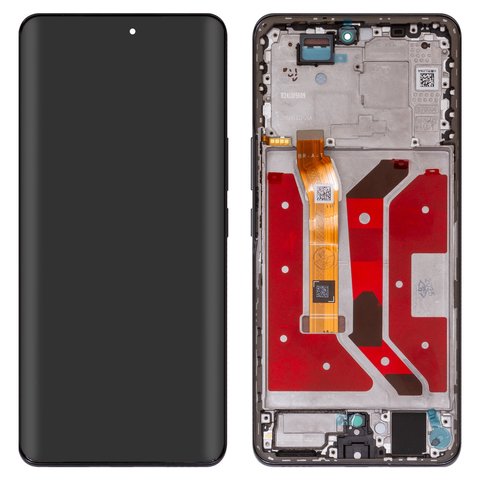 Дисплей для Huawei Honor Magic 7 Lite, чорний, з рамкою, Original PRC , BRP NX1