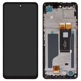 Дисплей для ZTE Nubia Music (Z2353), чорний, з рамкою, Original (PRC), 15-3240A-14681-51