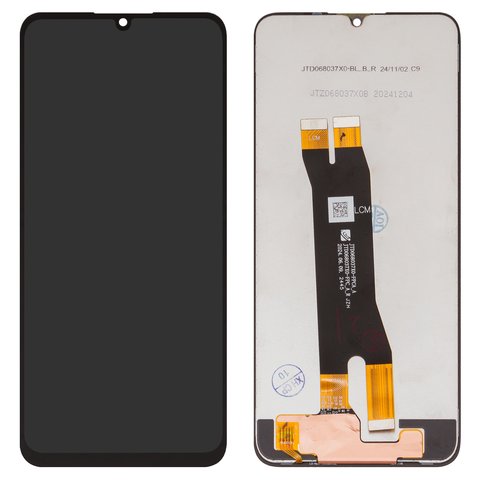Дисплей для ZTE Blade A35, Blade A55, чорний, без рамки, Original