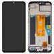 Дисплей для Realme Note 60, черный, с рамкой, Original (PRC), RMX3933