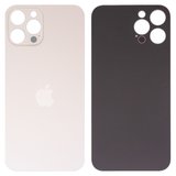 Задняя панель корпуса для iPhone 12 Pro Max, золотистая, не нужно снимать стекло камеры, Original (PRC), big hole