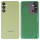 Задняя панель корпуса для Samsung A155 Galaxy A15, A156 Galaxy A15 5G, желтая, со стеклом камеры, personality yellow
