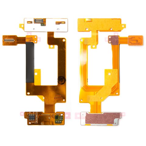 Flat Cable compatible with Nokia C2 03, C2 06, C2 07, C2 08, for mainboard, with keypad module, with components 