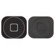 Plastic for HOME Button compatible with Apple iPhone 5, (black)