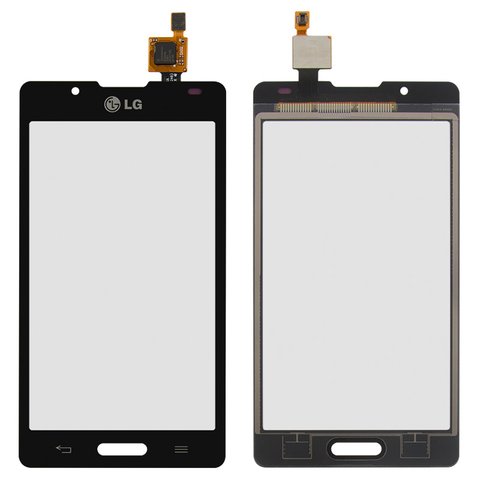 Touchscreen compatible with LG P710 Optimus L7 II, P713 Optimus L7 II, P714 Optimus L7X, black 