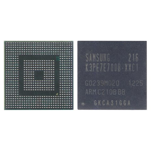 Procesador central K3PE7E700B XXC1 puede usarse con Samsung I9100 Galaxy S2, I9220 Galaxy Note, N7000 Note