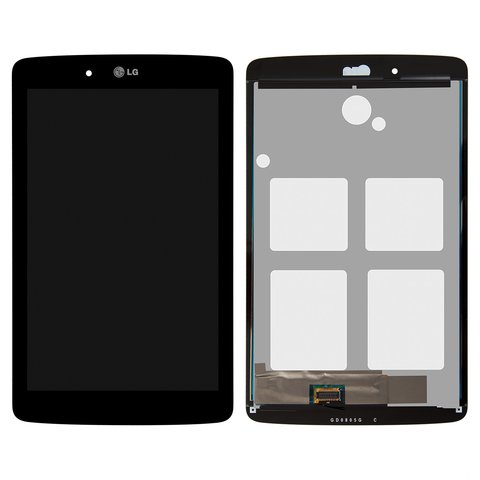 LCD compatible with LG G Pad 7.0 V400, black, without frame 