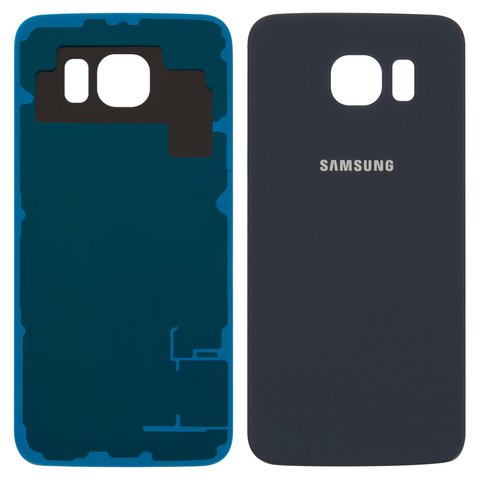Housing Back Cover compatible with Samsung G920F Galaxy S6, dark blue, Copy 