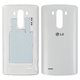 Battery Back Cover compatible with LG G3 D855, (white)
