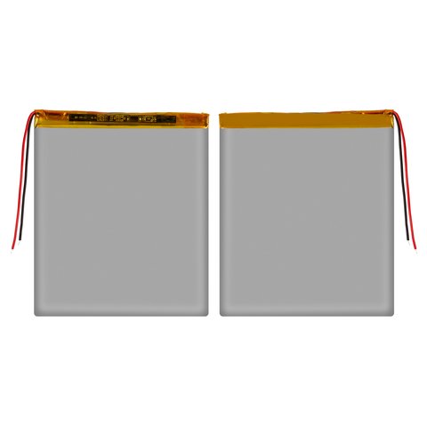 Battery, 113 mm, 100 mm, 2.4 mm, Li ion, 3.7 V, 2800 mAh 