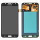 LCD compatible with Samsung J701 Galaxy J7 Neo, (black, without frame, High Copy, (OLED))