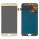 LCD compatible with Samsung J400 Galaxy J4 (2018), (golden, with light adjustable, Best copy, without frame, Copy, (TFT))
