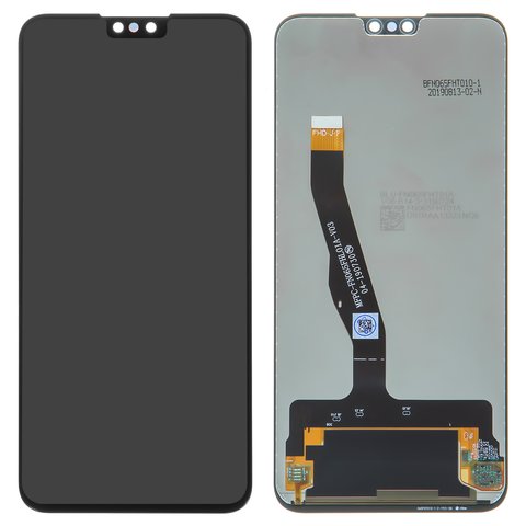 Pantalla LCD puede usarse con Huawei Y9 2019 , negro, sin marco, Original PRC 