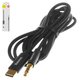 AUX cable Baseus M01, USB tipo C, TRS 3.5 mm, 120 cm, negro, #CAM01-01