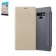 Case Nillkin Sparkle laser case compatible with Samsung N960 Galaxy Note 9, (golden, flip, PU leather, plastic) #6902048160910