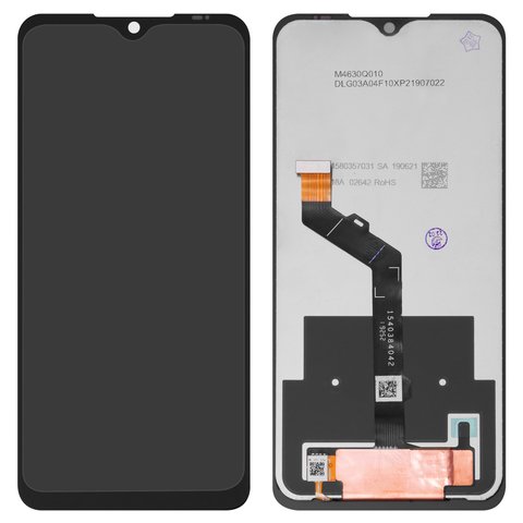 LCD compatible with Nokia 6.2, 7.2, black, without frame, High Copy 