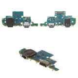 Flat Cable compatible with Samsung A525 Galaxy A52, (charge connector, Original (PRC), charging board)