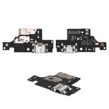 Шлейф для ZTE Blade A7 (2020) , коннектора зарядки, с микрофоном, High Copy, плата зарядки