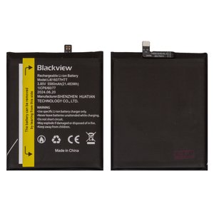 Battery Li616077HTT compatible with Blackview BV4900, BV5100, Oscal S60, Li ion, 3.85 V, 5580 mAh, Original PRC  