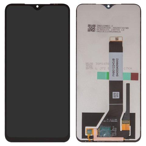 Pantalla LCD puede usarse con Xiaomi Poco M3, Redmi 9T, negro, sin marco, Box 