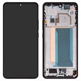 Дисплей для Xiaomi 13T, 13T Pro, Redmi K60 Ultra, черный, с рамкой, Original (PRC), 2306EPN60G, 23078PND5G, 23078RKD5C