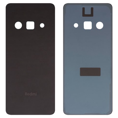 Housing Back Cover compatible with Xiaomi Redmi A3, Redmi A3x, black, midnight black 