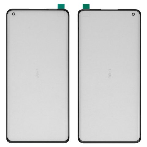 Housing Glass G+OCA PRO compatible with OnePlus 8 Pro, with OCA film, black 