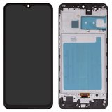 Pantalla LCD puede usarse con Samsung M215 Galaxy M21, M305 Galaxy M30, M307 Galaxy M30s, M315 Galaxy M31, negro, con marco, Copy, (TFT)