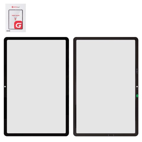 Housing Glass G+OCA PRO compatible with Samsung X700 Galaxy Tab S8 Wi Fi, X706 Galaxy Tab S8 5G, with OCA film, black 