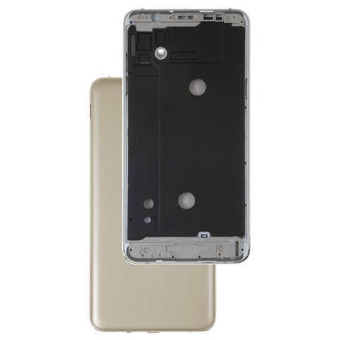 Housing compatible with Samsung J710F Galaxy J7 2016 , golden 