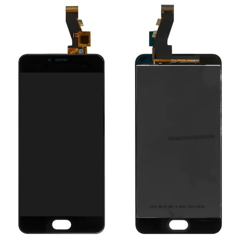 LCD compatible with Meizu M3, M3 Mini, black, without frame 