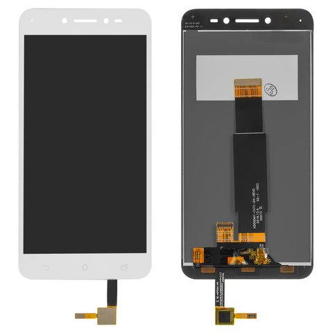 LCD compatible with Asus ZenFone Live ZB501KL , white, without frame 