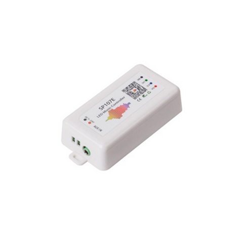 LED Controller with Bluetooth Control SP107E 960 px, RGB, WS2811, WS2812B, WS2813, SK6812 5 24 V 