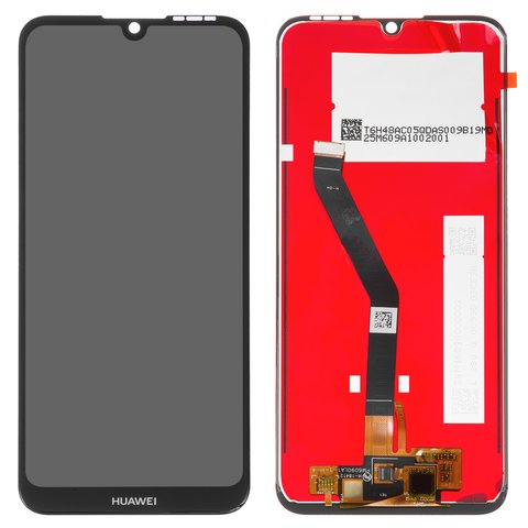 LCD compatible with Huawei Honor 8A, Y6 2019 , Y6 Prime 2019 , Y6s 2019 , black, Logo Huawei, without frame, Original PRC , JAT LX3 JAT L41 