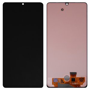 Дисплей для Samsung A426 Galaxy A42 5G, M426 Galaxy M42, черный, без рамки, Оригинал переклеено стекло 