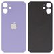 Housing Back Cover compatible with iPhone 12 mini, (purple, big hole)