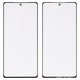 Housing Glass G+OCA PRO compatible with Samsung N980F Galaxy Note 20, N981 Galaxy Note 20 5G, (with OCA film, black)