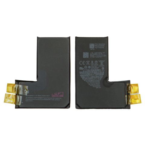 Battery compatible with iPhone 15 Pro, Li ion, 3.879 V, 3440 mAh, without a controller, High Capacity, A3011